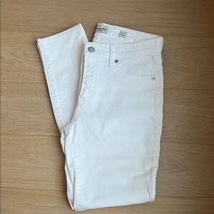 Lucky Brand Women's Ava Skinny White Jeans